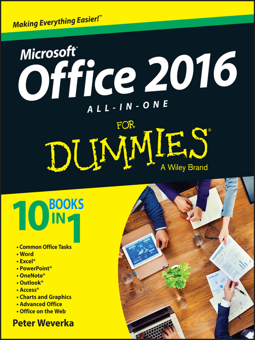Title details for Office 2016 All-In-One For Dummies by Peter Weverka - Available